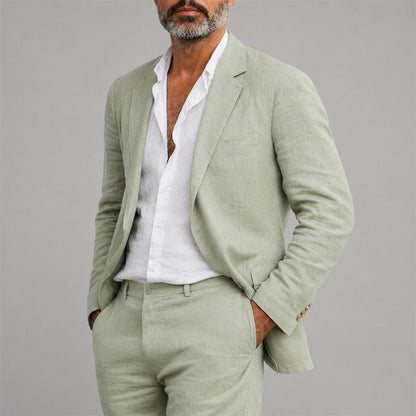 Donovan - Men's Relaxed Blazer and Pants Suit Set