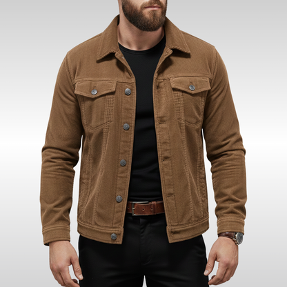 Classic Corduroy Men's Jacket with Modern Comfort