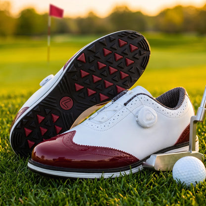 Prestwick Spiked Professional Leather Golf Shoes