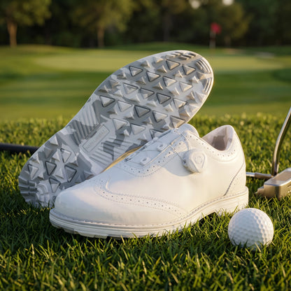 Prestwick Spiked Professional Leather Golf Shoes