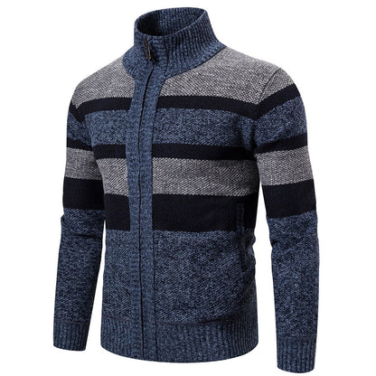 Michael Striped Knit Cardigan