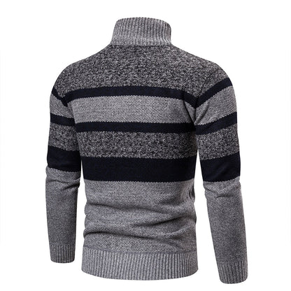 Michael Striped Knit Cardigan