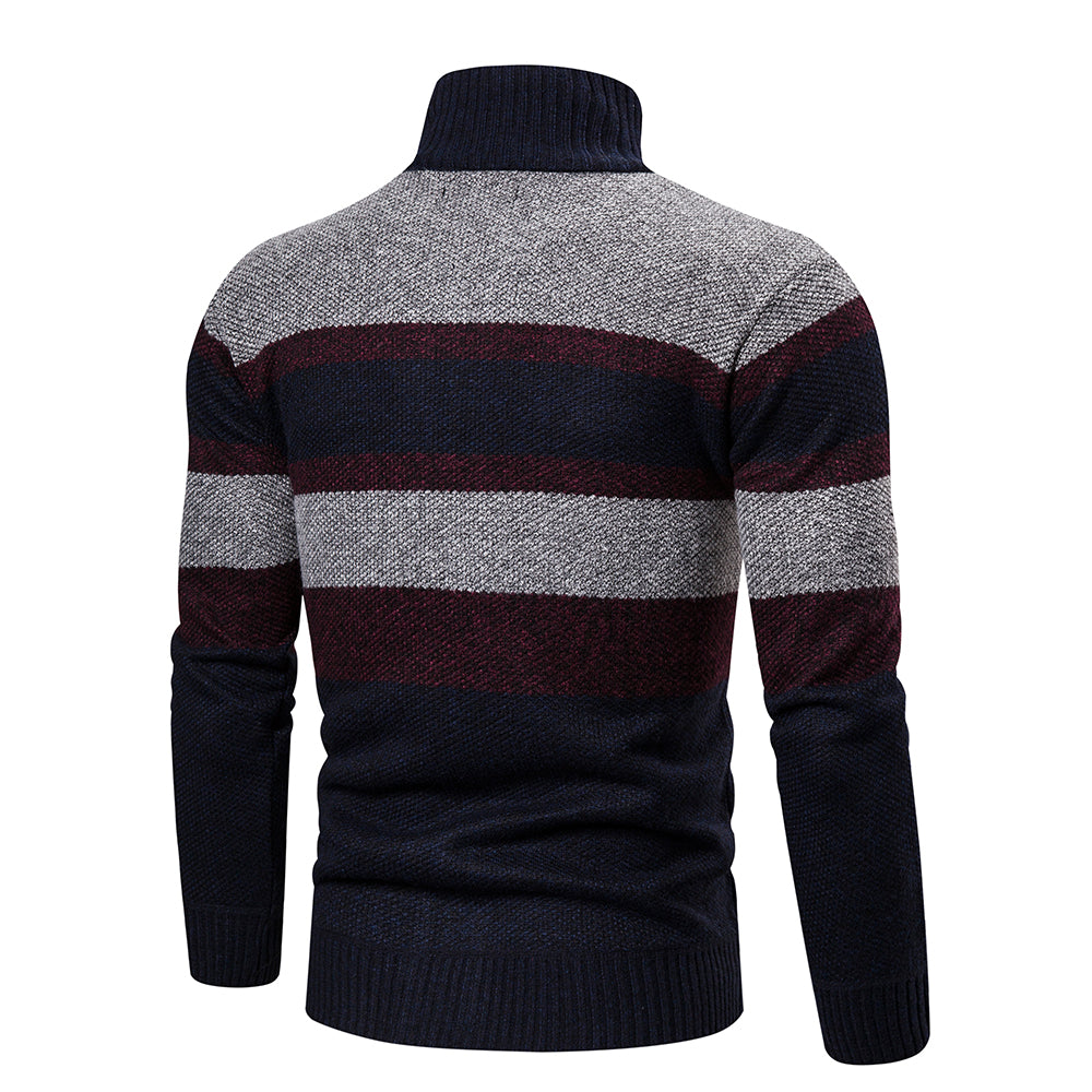 Michael Striped Knit Cardigan
