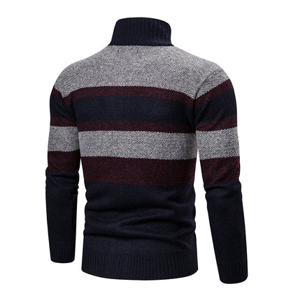 Michael Striped Knit Cardigan