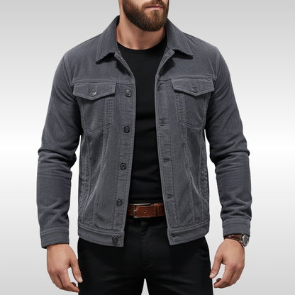 Classic Corduroy Men's Jacket with Modern Comfort