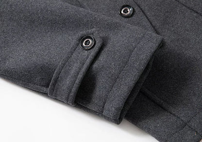 Men's Two-Piece Lined Winter Coat