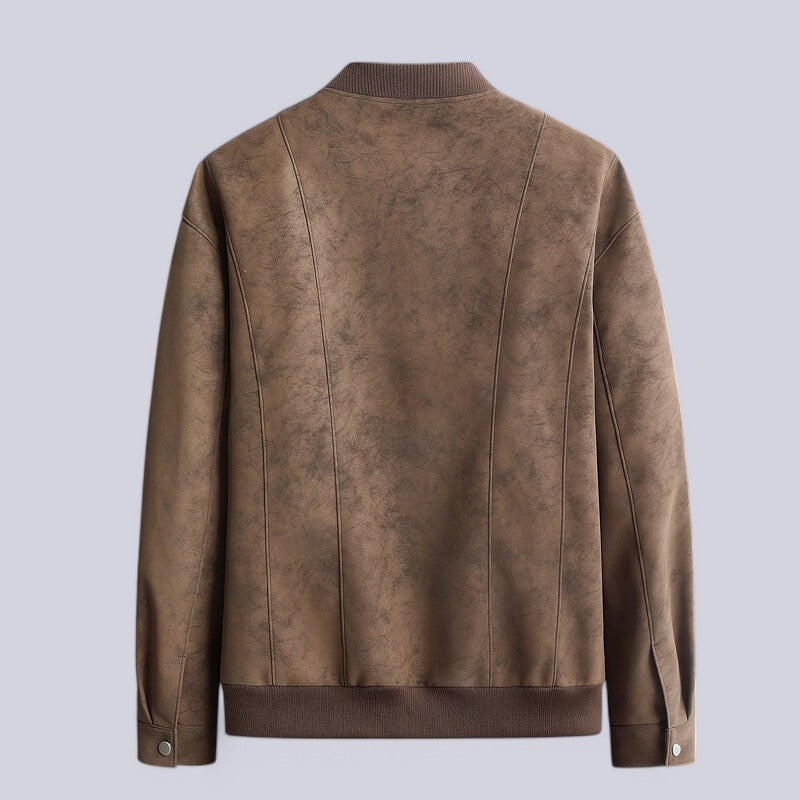 Maverick Suede Leather Jacket