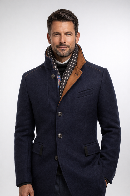 Richard - Wool Blend Overcoat