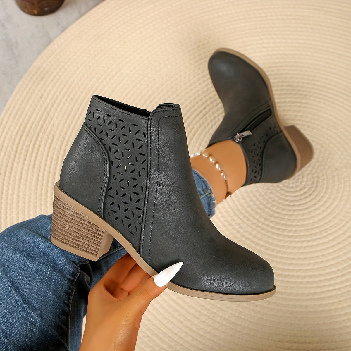 Melissa | Laser Cut Ventilated Orthopedic Boots