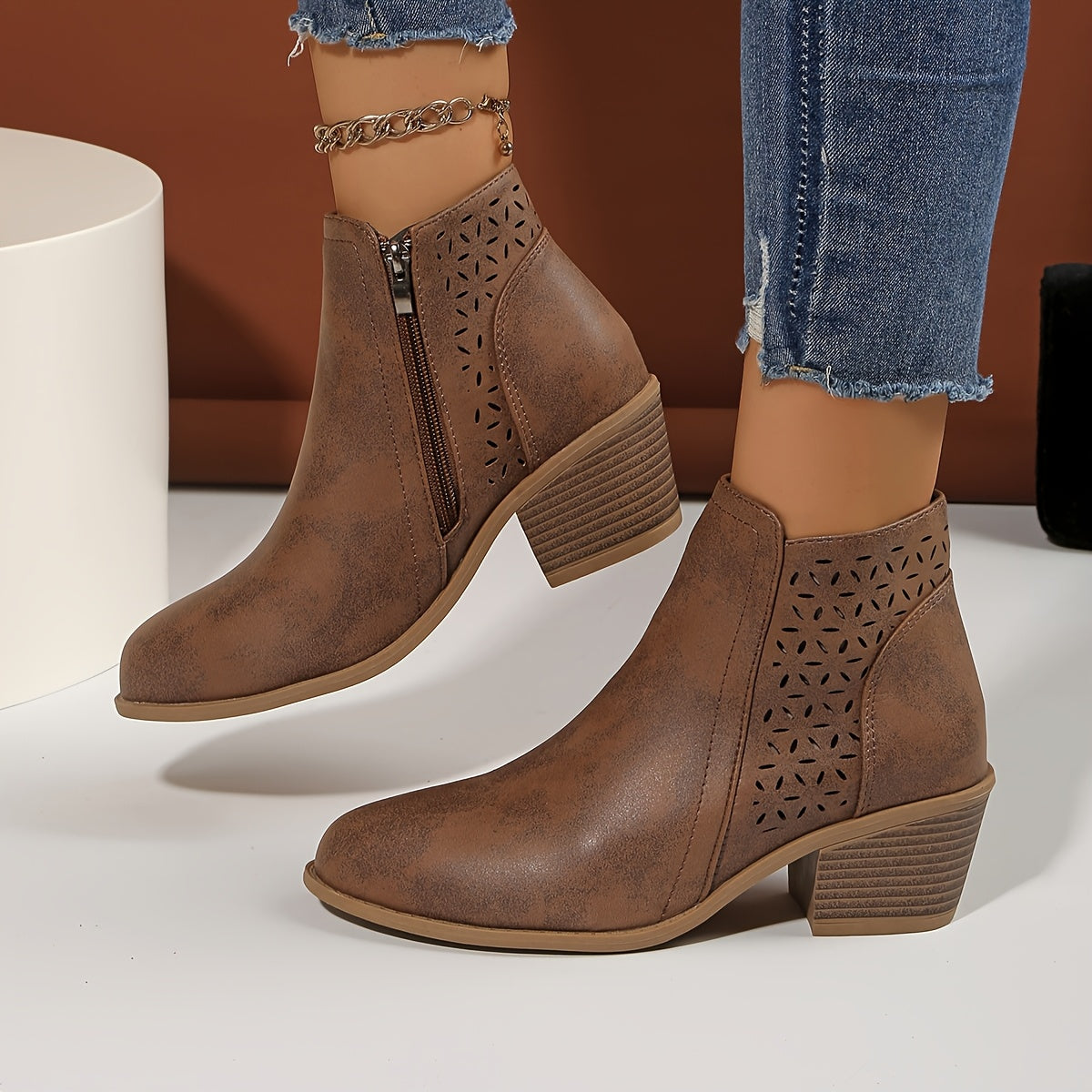 Melissa | Laser Cut Ventilated Orthopedic Boots