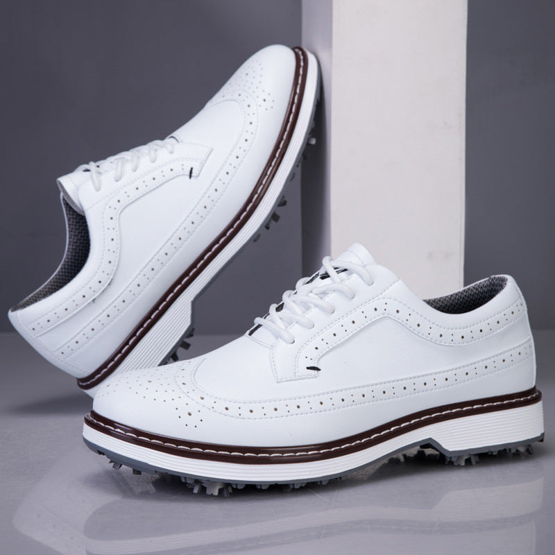 Lakefield Brogue Spiked Golf Shoes