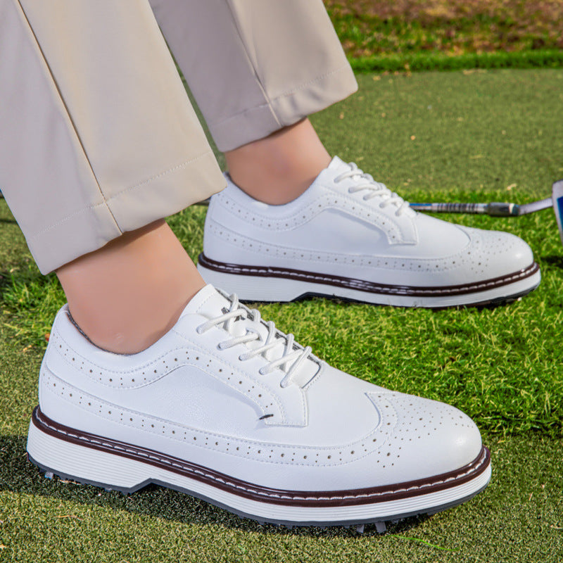Lakefield Brogue Spiked Golf Shoes