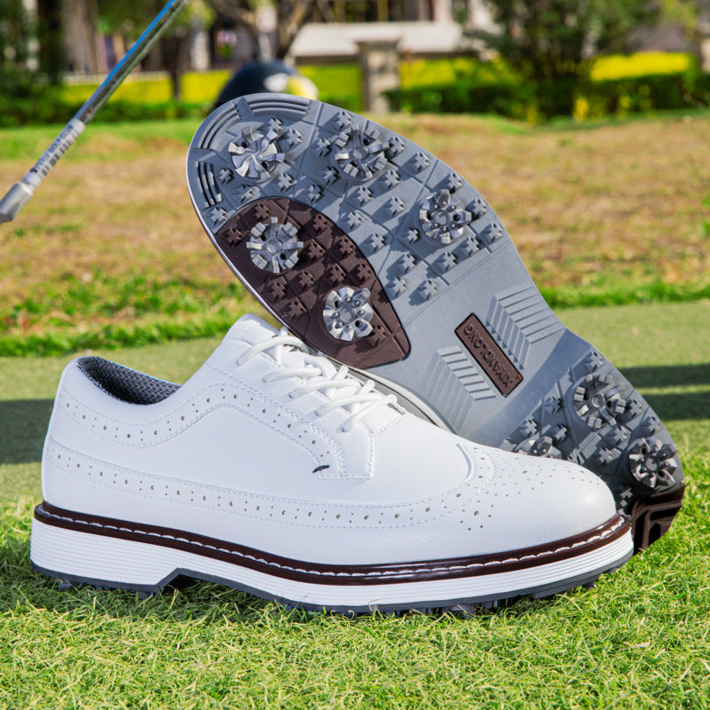 Lakefield Brogue Spiked Golf Shoes