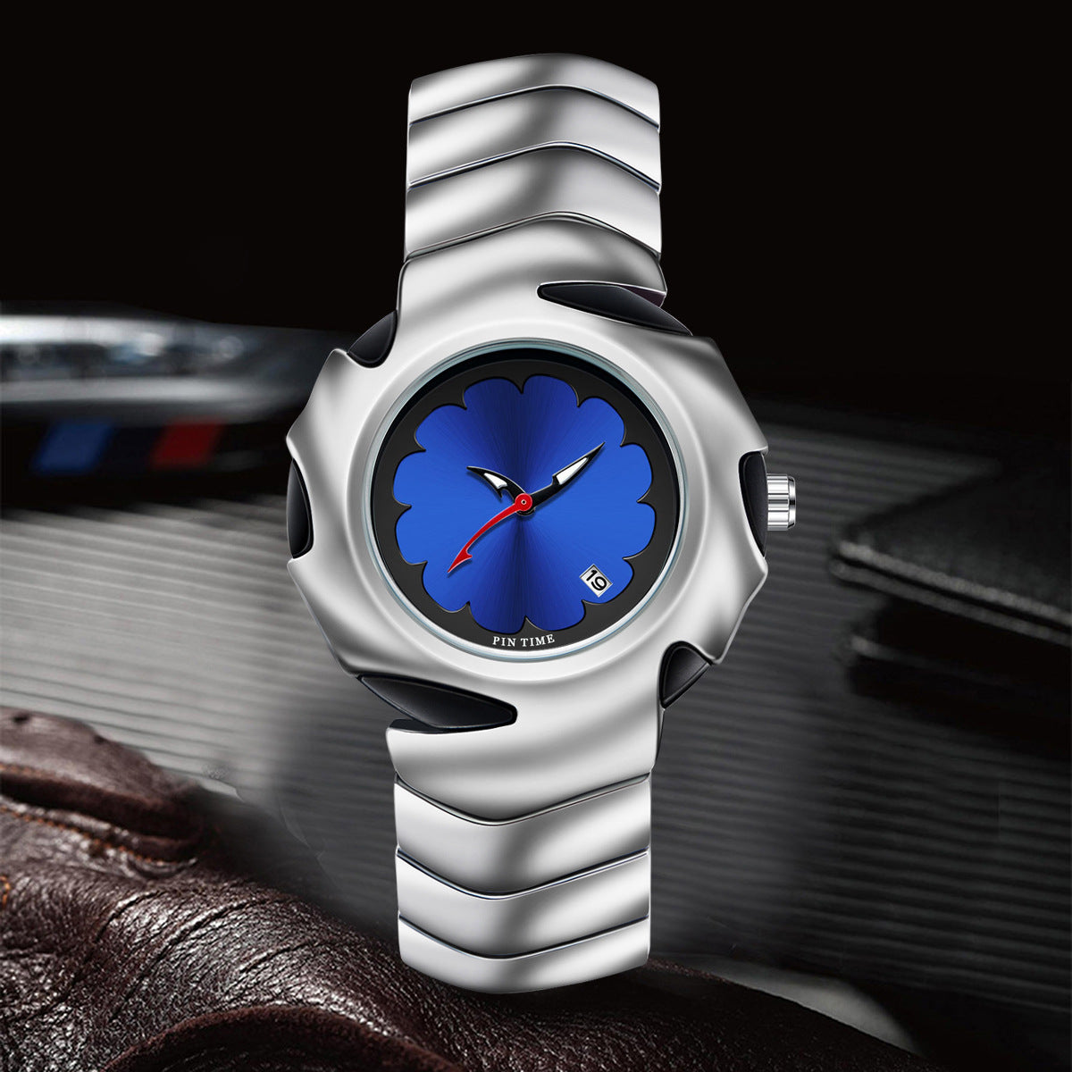 Obsidian Arc Calendar Watch