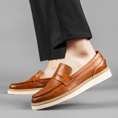 Kingsley Leather Loafers