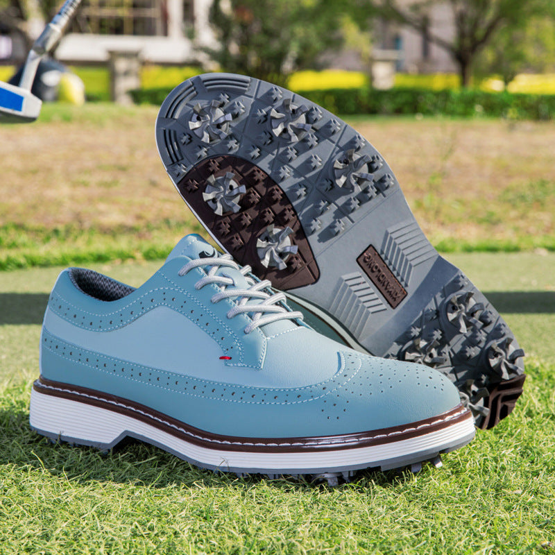 Lakefield Brogue Spiked Golf Shoes