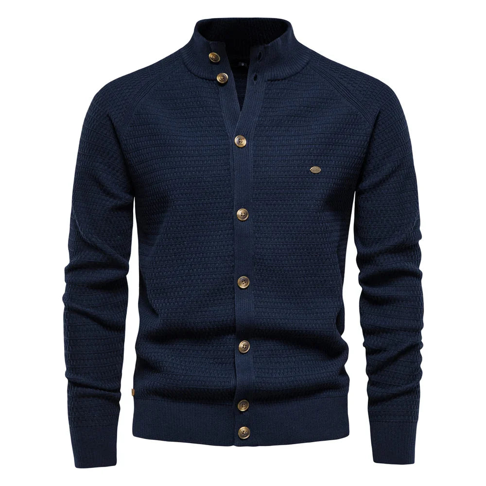 Ethan | Sophisticated And Comfortable Cable Knit Cardigan