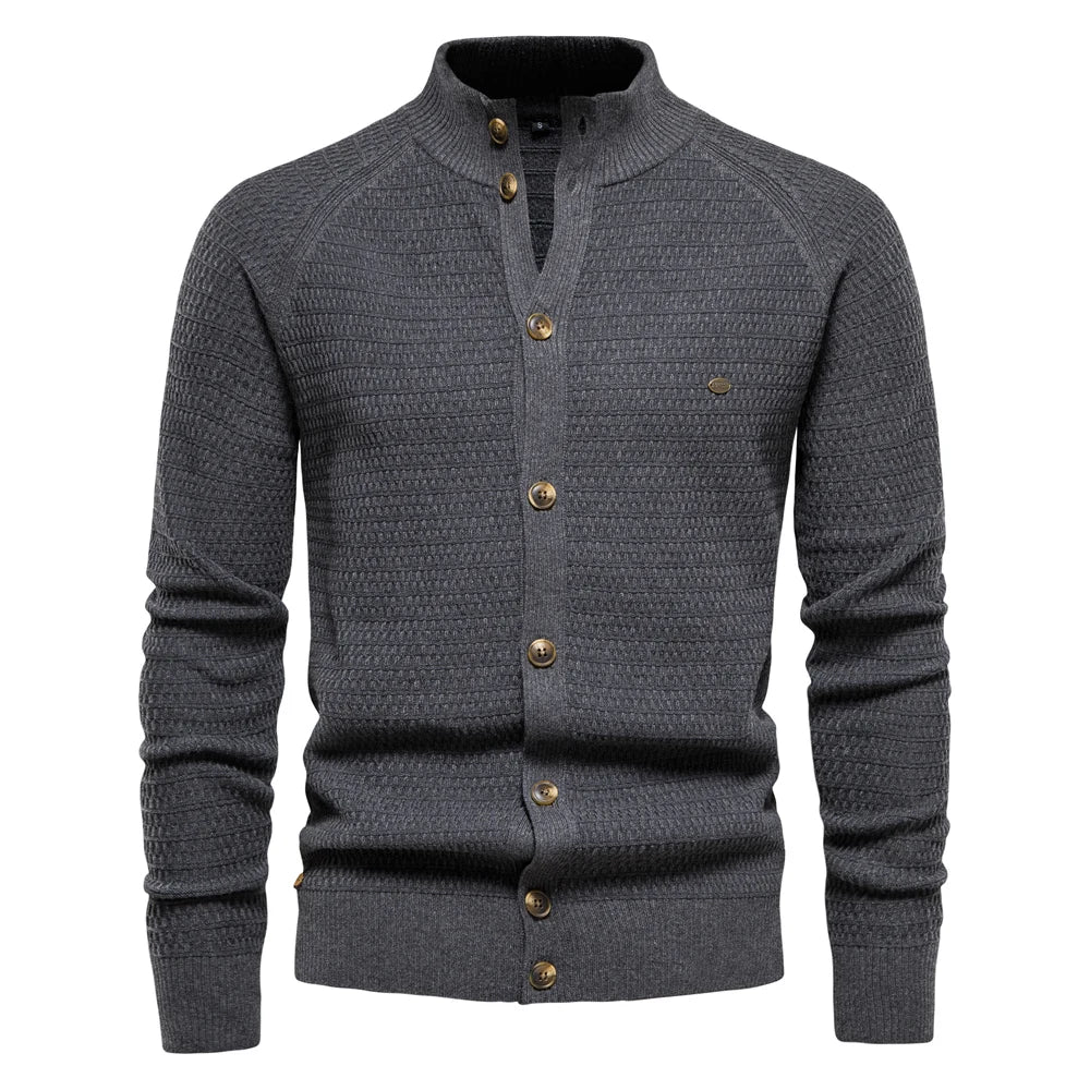 Ethan | Sophisticated And Comfortable Cable Knit Cardigan