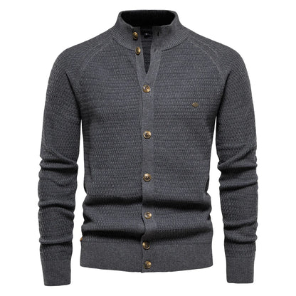 Ethan | Sophisticated And Comfortable Cable Knit Cardigan