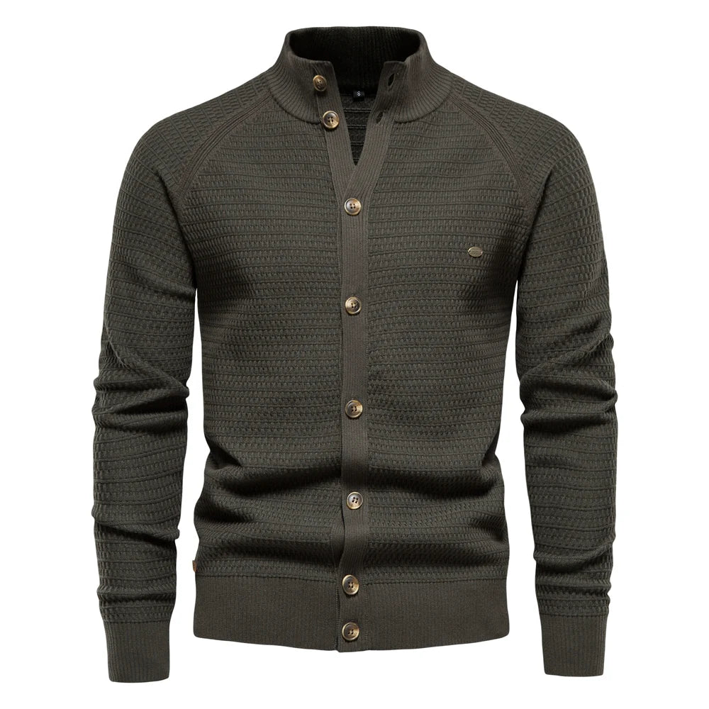 Ethan | Sophisticated And Comfortable Cable Knit Cardigan