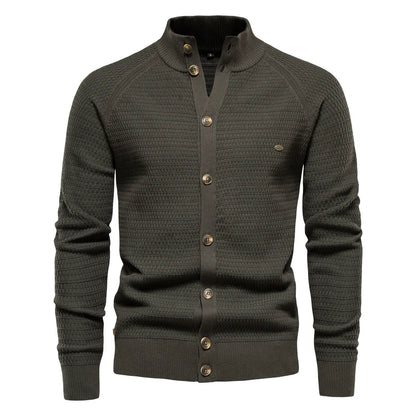 Ethan | Sophisticated And Comfortable Cable Knit Cardigan