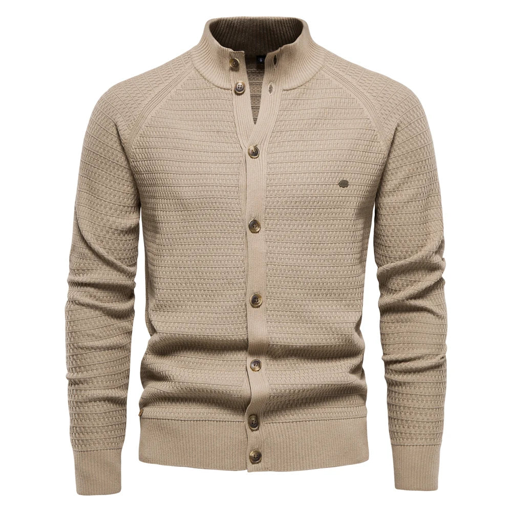 Ethan | Sophisticated And Comfortable Cable Knit Cardigan