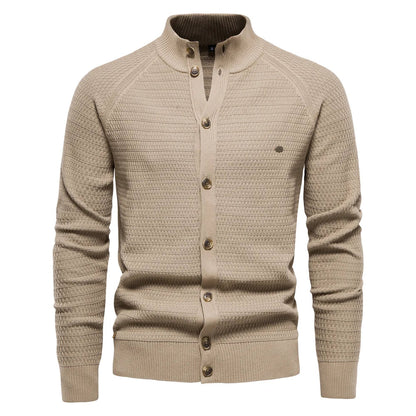 Ethan | Sophisticated And Comfortable Cable Knit Cardigan