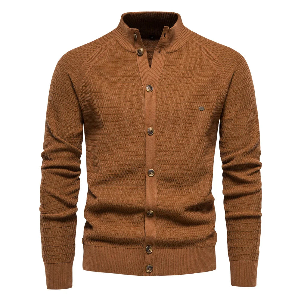 Ethan | Sophisticated And Comfortable Cable Knit Cardigan