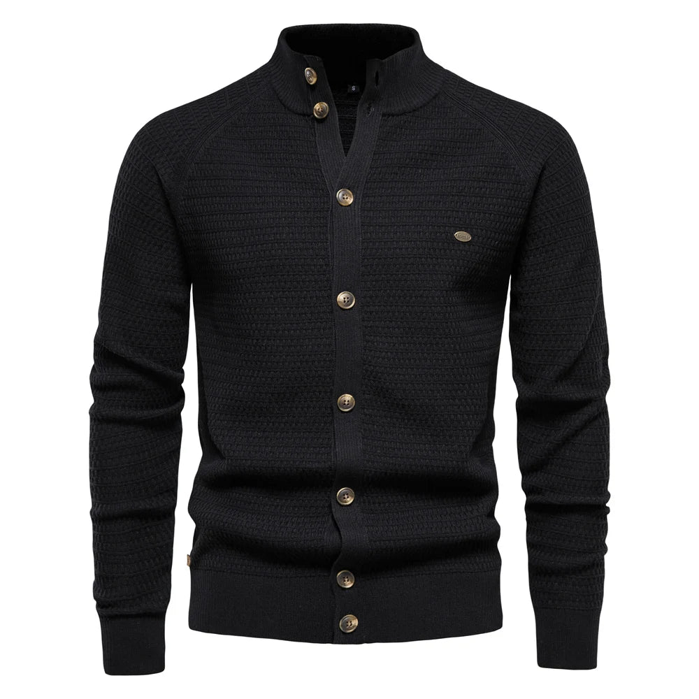 Ethan | Sophisticated And Comfortable Cable Knit Cardigan