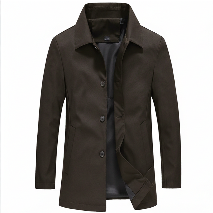 Riviera Lightweight Button Jacket