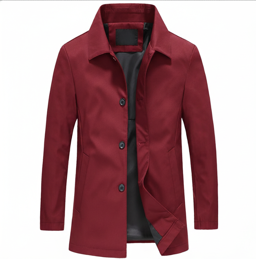 Riviera Lightweight Button Jacket