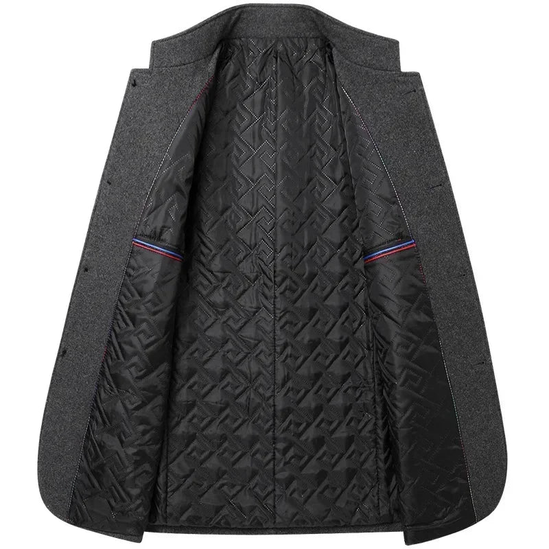 STERLING MENS WOOL OVERCOAT