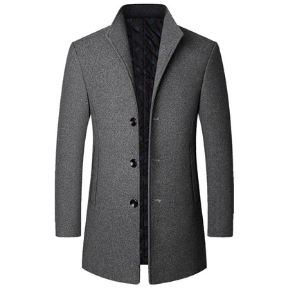 MONSO MEN WOOL OVERCOAT