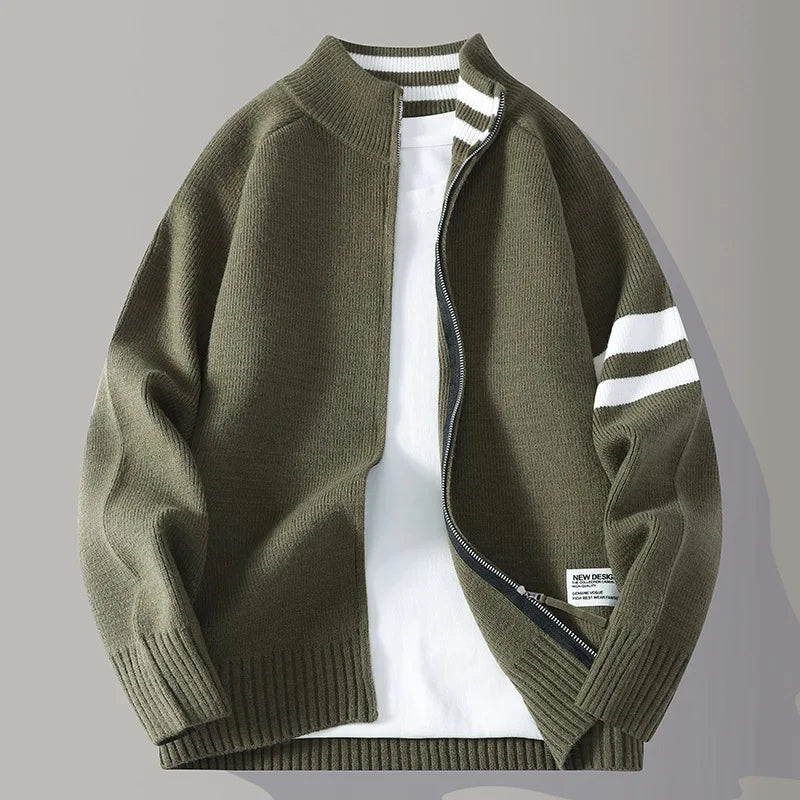Knit Zip Sweater