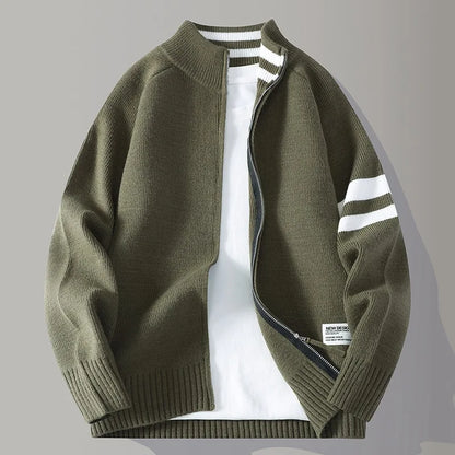 Knit Zip Sweater