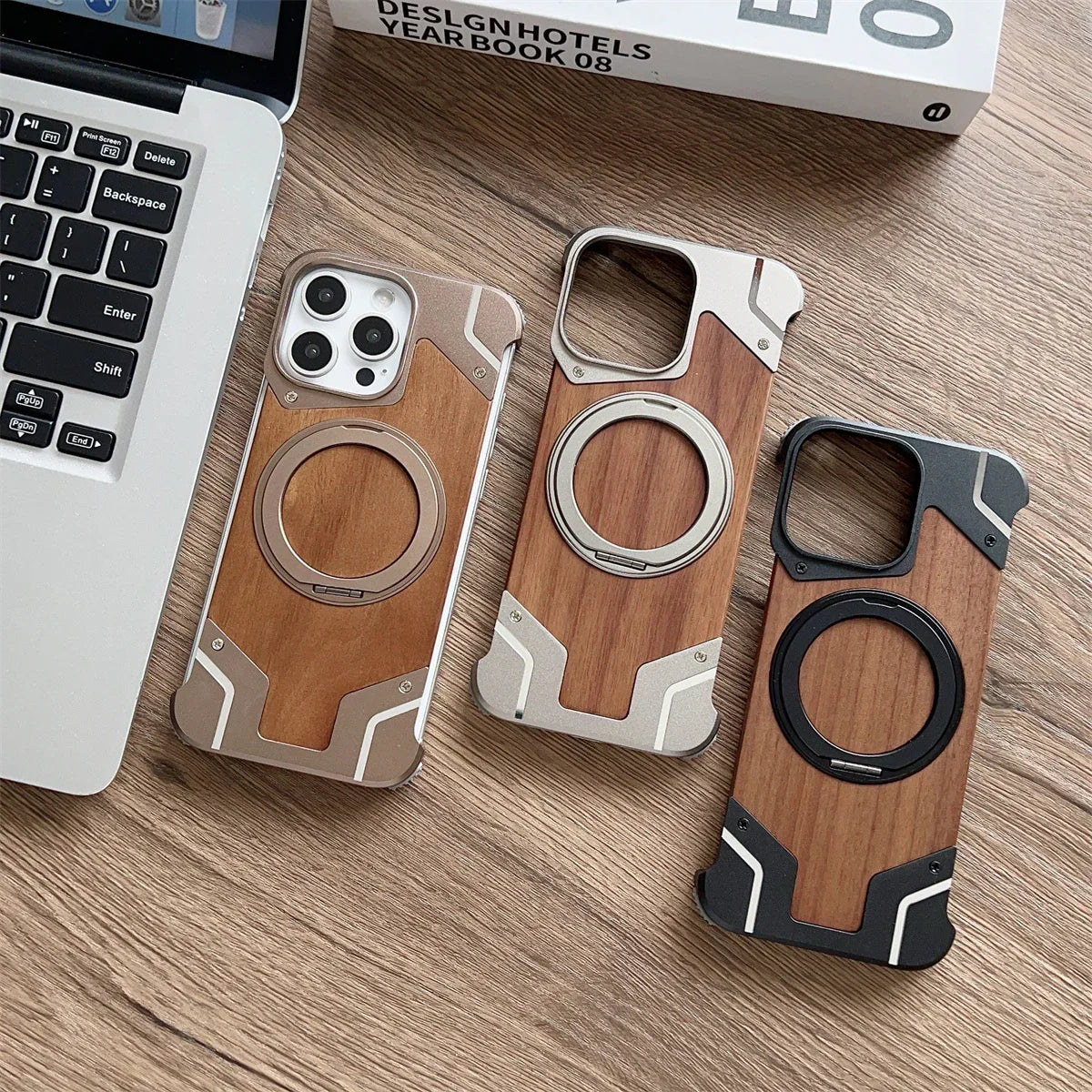Aereo Wooden & Metal iPhone Case