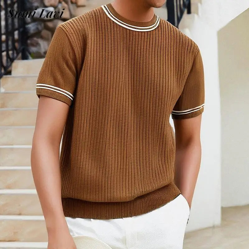 Monaco Summer Knitted T-shirt