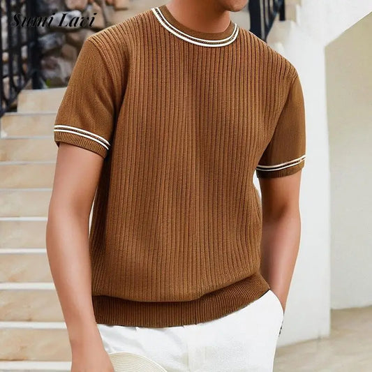Monaco Summer Knitted T-shirt