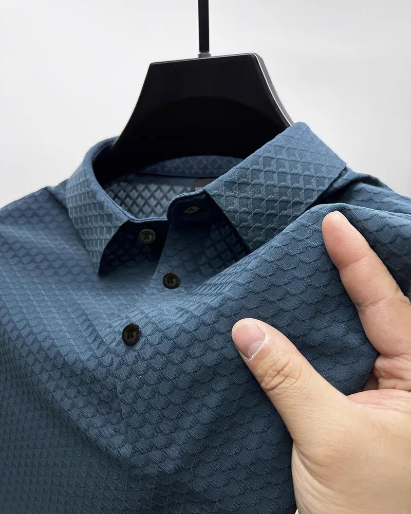 Classic Textured Polo Tshirt