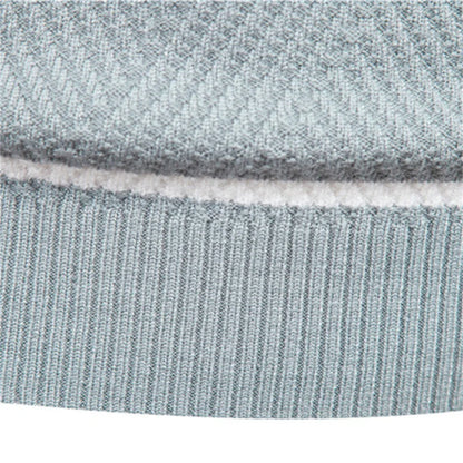 Paul Savin Men’s Slim Fit Crew Neck Knit Sweater