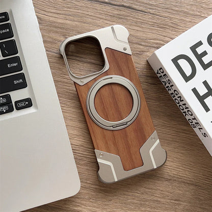 Aereo Wooden & Metal iPhone Case