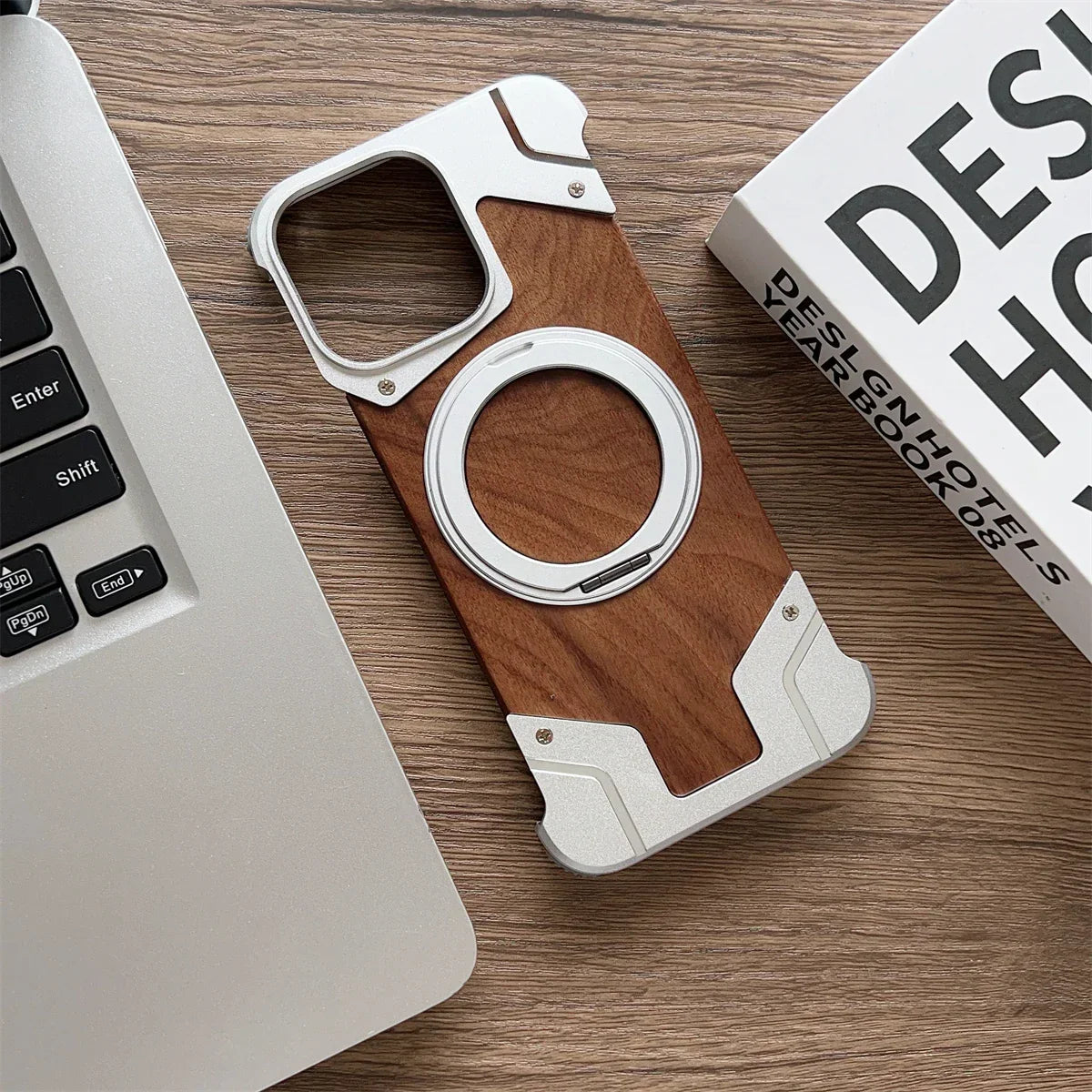 Aereo Wooden & Metal iPhone Case