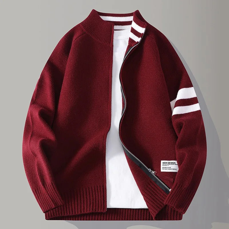 Knit Zip Sweater
