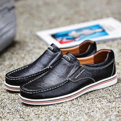 Brenton Genuine Leather Loafers