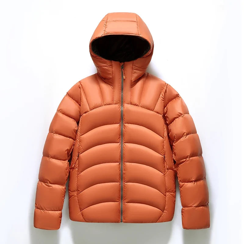 Nordic White Down Puffer Jacket