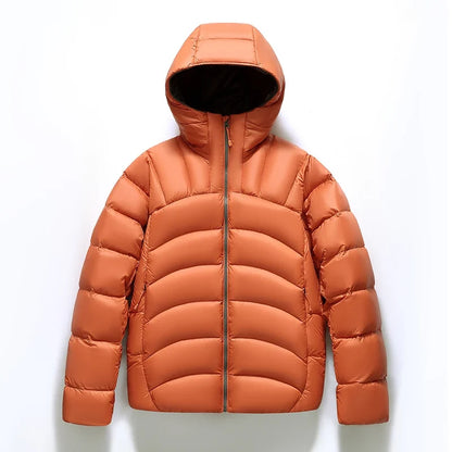 Nordic White Down Puffer Jacket