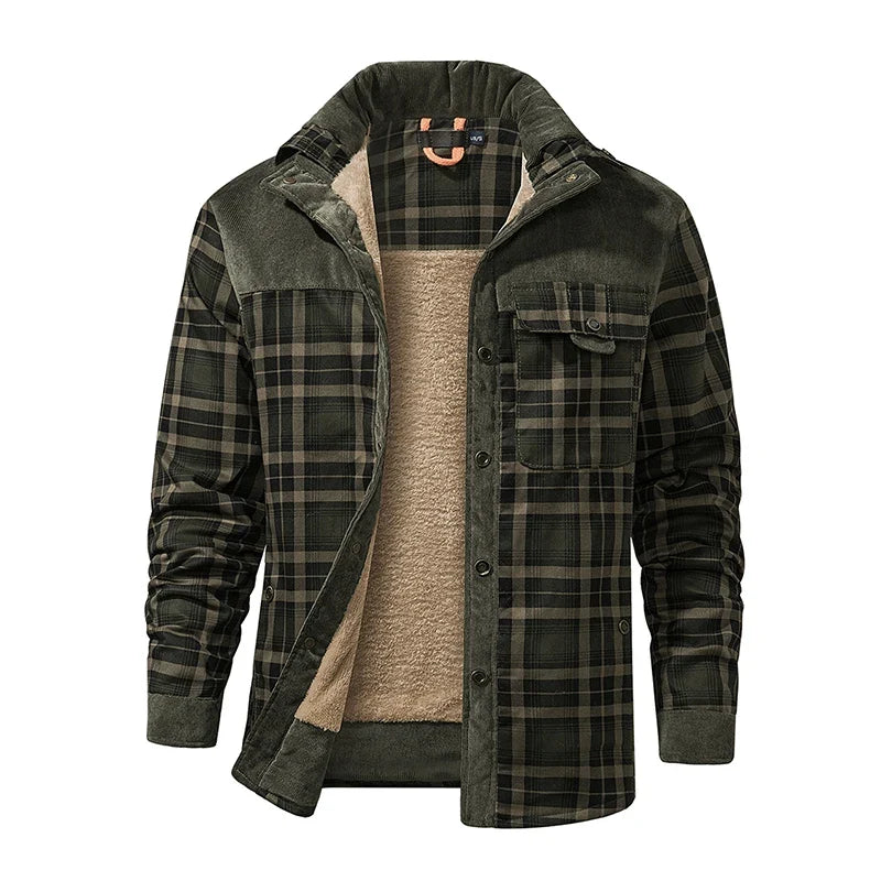 Carlo Marino Cozy Multi-Pocket Fleece Jacket