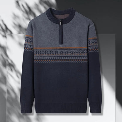 Sanzio Signature Zipper Sweater