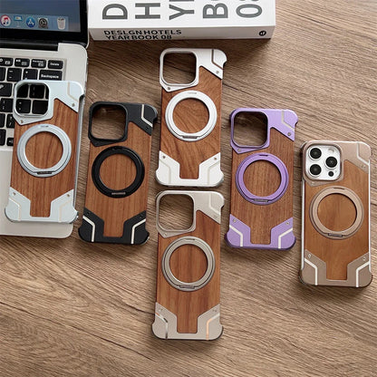 Aereo Wooden & Metal iPhone Case
