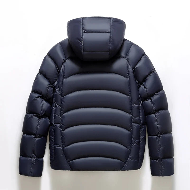 Nordic White Down Puffer Jacket